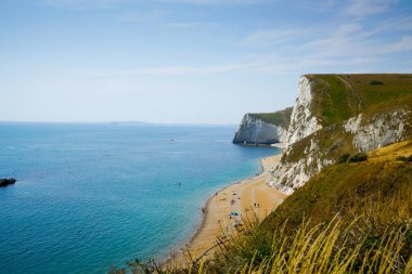 Durdle kapı, Dorset İngiltere'de, Jurassic Coast dünya mirası
