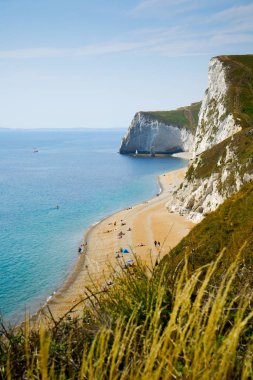 Durdle kapı, Dorset İngiltere'de, Jurassic Coast dünya mirası