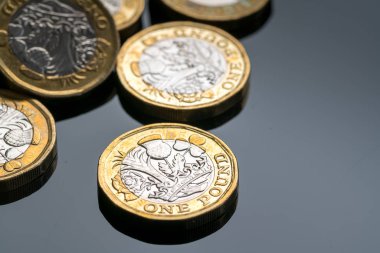 Yeni İngiliz bir İngiliz Lirası para Studio