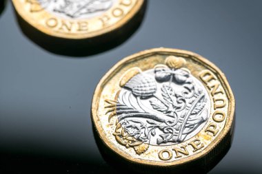 Yeni İngiliz bir İngiliz Lirası para Studio