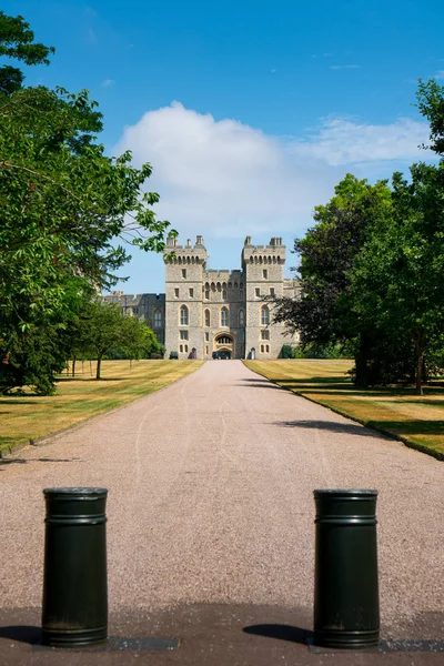 Довга Прогулянка Лондоні Замок Великобританії Windsor Влітку — стокове фото