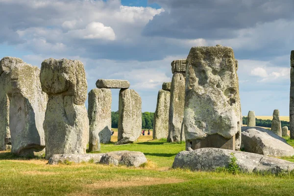 Stonehenge England Storbritannien Sommaren — Stockfoto