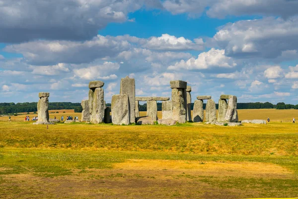 Stonehenge England Storbritannien Sommaren — Stockfoto