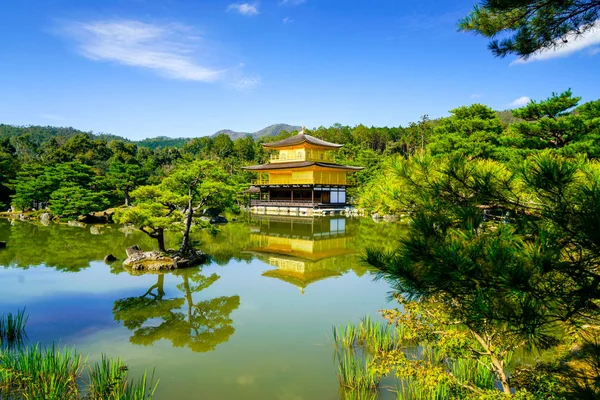 Templo Kinkakuji Kyoto Japón — Foto de Stock