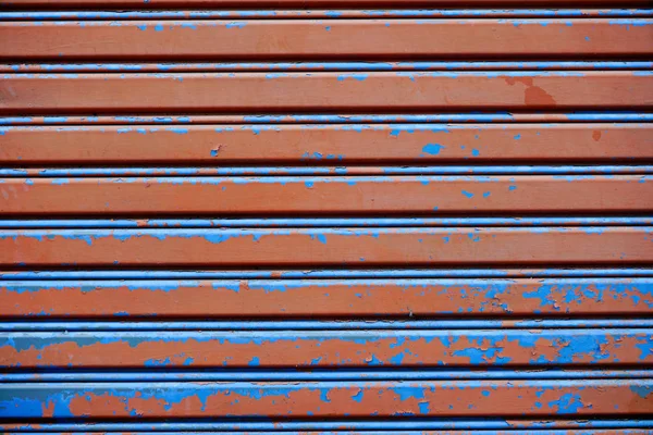 Rust Crack Puerta Metálica — Foto de Stock