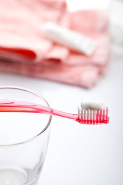 Colorful Toothbrush for dental care concept