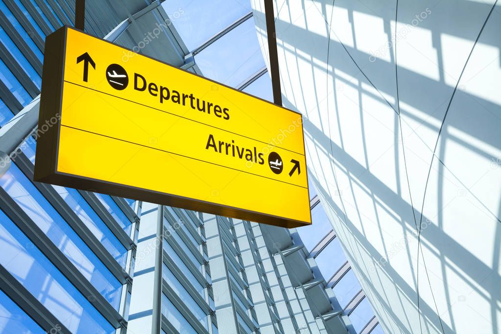 Airport Departure & Arrival information sig