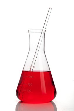 Kimya konsepti için laboratuvar tüpü