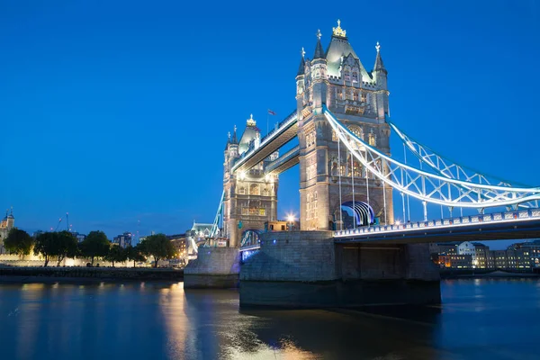 Gece Londra Tower Köprüsü — Stok fotoğraf