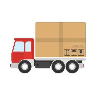 teslimat kamyonu service simgesini.