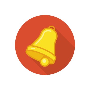 Çan vektör simgesi.