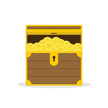 Altın ile açık göğüs.