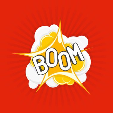 Boom çizgi roman patlamaları.