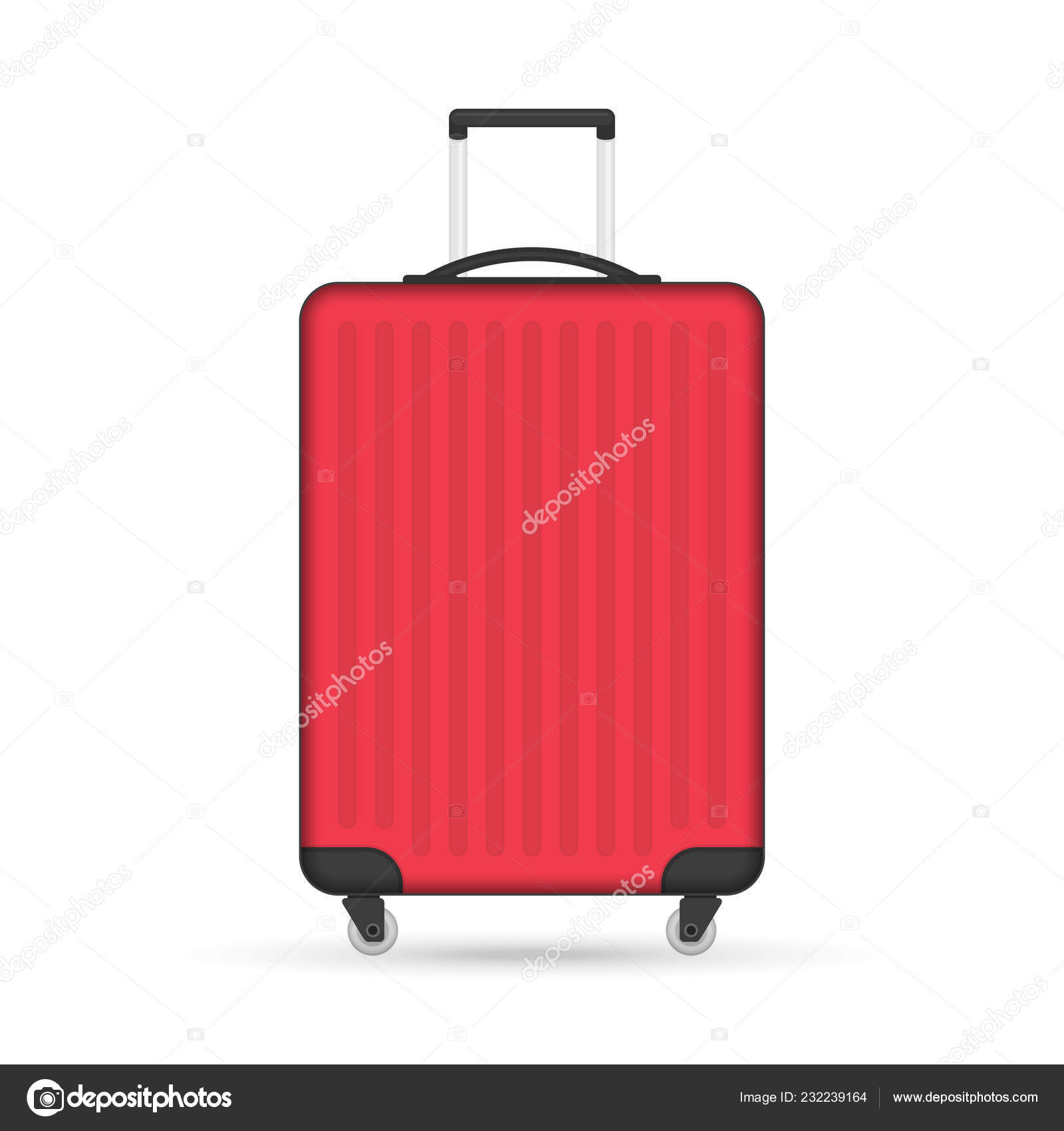 travel suitcase with wheels