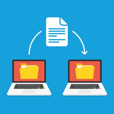 dosya aktarımı kavramı.