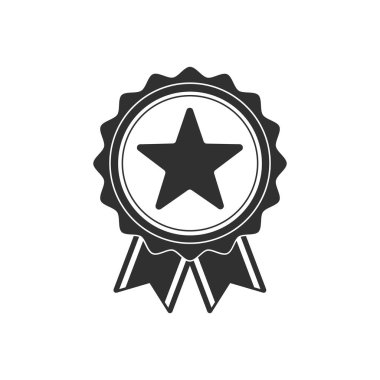 Madalya siyah simgesi.