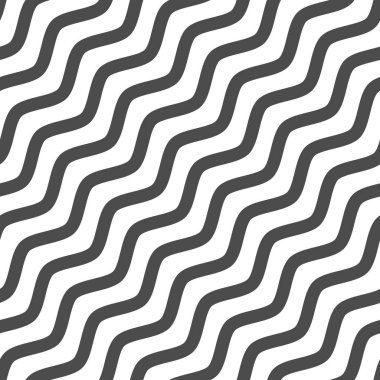 Çapraz siyah dalgalar.