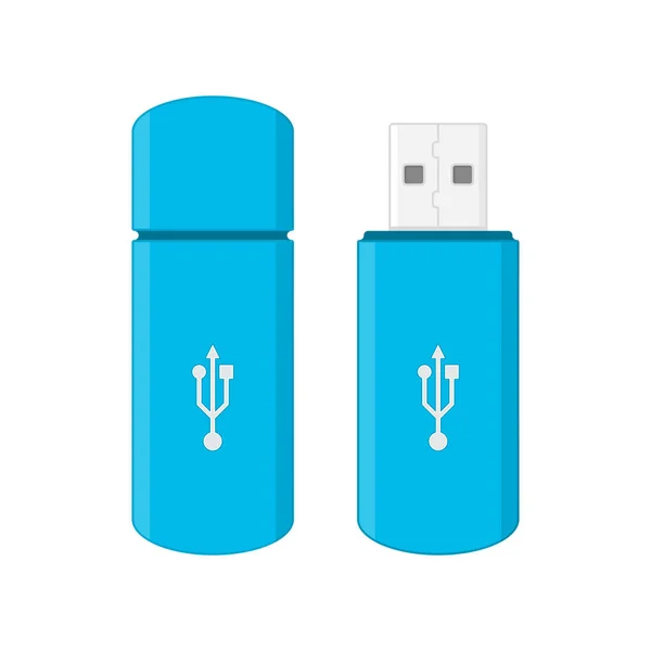 USB-flashstation. — Stockvector