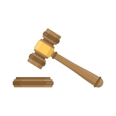 Yargıç tahta çekiç.