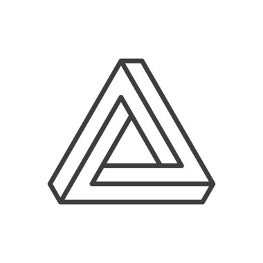 Penrose üçgeni simgesi.