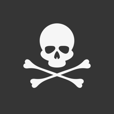 Kurukafa ve Kemik Simgesi.