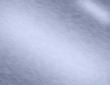 Arka plan veya doku fırçalanmış çelik plaka yansımaları demir plaka ile ve parlak paslanmaz çelik metal fırça