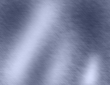 Arka plan veya doku fırçalanmış çelik plaka yansımaları demir plaka ile ve parlak paslanmaz çelik metal fırça