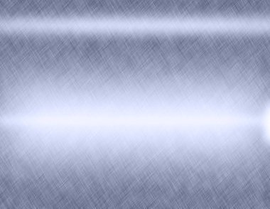 Arka plan veya doku fırçalanmış çelik plaka yansımaları demir plaka ile ve parlak paslanmaz çelik metal fırça