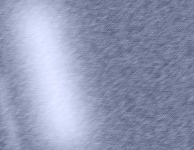 Arka plan veya doku fırçalanmış çelik plaka yansımaları demir plaka ile ve parlak paslanmaz çelik metal fırça