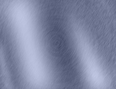 Arka plan veya doku fırçalanmış çelik plaka yansımaları demir plaka ile ve parlak paslanmaz çelik metal fırça