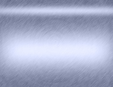 Arka plan veya doku fırçalanmış çelik plaka yansımaları demir plaka ile ve parlak paslanmaz çelik metal fırça