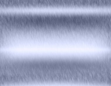 Arka plan veya doku fırçalanmış çelik plaka yansımaları demir plaka ile ve parlak paslanmaz çelik metal fırça