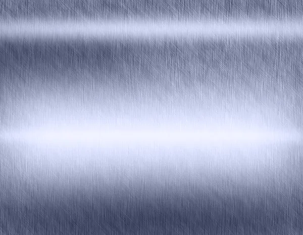 Arka plan veya doku fırçalanmış çelik plaka yansımaları demir plaka ile ve parlak paslanmaz çelik metal fırça