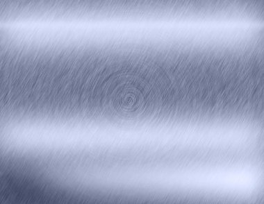 Arka plan veya doku fırçalanmış çelik plaka yansımaları demir plaka ile ve parlak paslanmaz çelik metal fırça