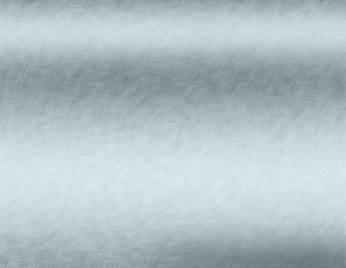 Arka plan veya doku fırçalanmış çelik plaka yansımaları demir plaka ile ve parlak paslanmaz çelik metal fırça