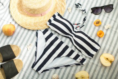 Yaz kadın aksesuarları beach, Mayo, şapka ve gözlük