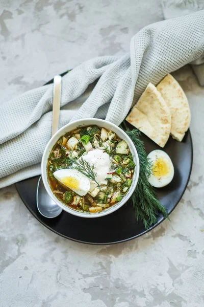 Okroshka, ulusal mutfağı Rus çorbası