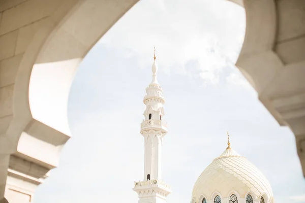 Vista Tartaristão Mesquita Branca — Fotografia de Stock