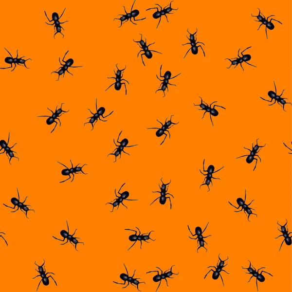  Beetle karınca suluboya desen