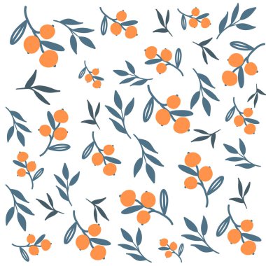 soyut yaprak vektör çizim