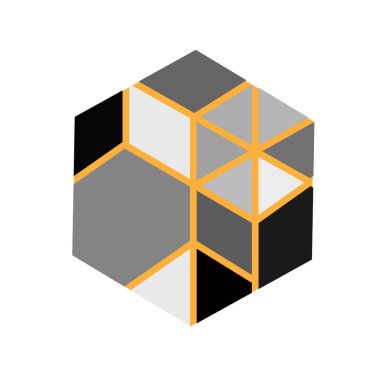 Şube vektör eleman illüstrasyon