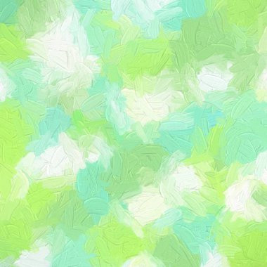 bahar suluboya resim illüstrasyon