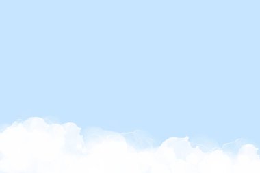 güzel gökyüzü sanat illüstrasyon