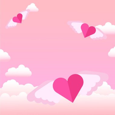 güzel kalpler sanat illüstrasyon