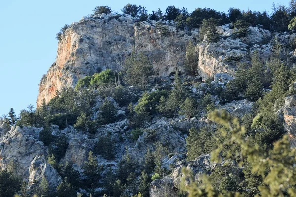 Vista Panorámica Las Montañas Rocosas Luz Del Día — Foto de Stock