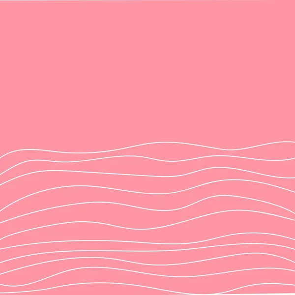 Wave Line Vectorillustratie — Stockvector