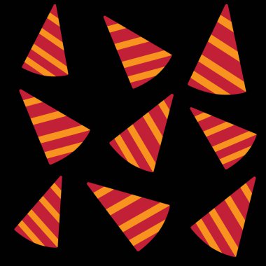 mutlu Doğum gün desen, vektör çizim