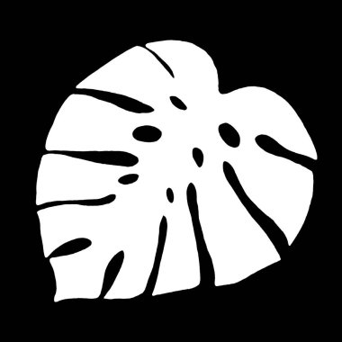 palmiye yaprağı texturre illüstrasyon