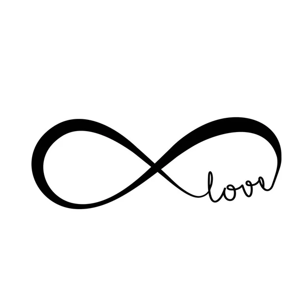 Sonsuzluk işareti, vektör illüstrasyonu