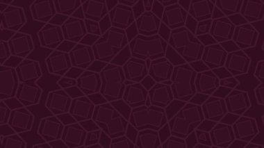 Kaleydoskop desen arka plan animasyon